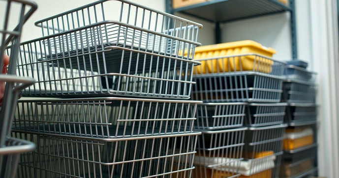 Cesto Aramado Empilhável: A Solução Prática para Organizar Seu Espaço Cesto Aramado Empilhável: A Solução Prática para Organizar Seu Espaço