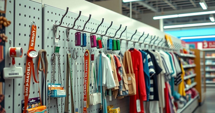 Como Escolher a Gondola de Parede com Gancho Ideal para Seu Comércio Como Escolher a Gondola de Parede com Gancho Ideal para Seu Comércio