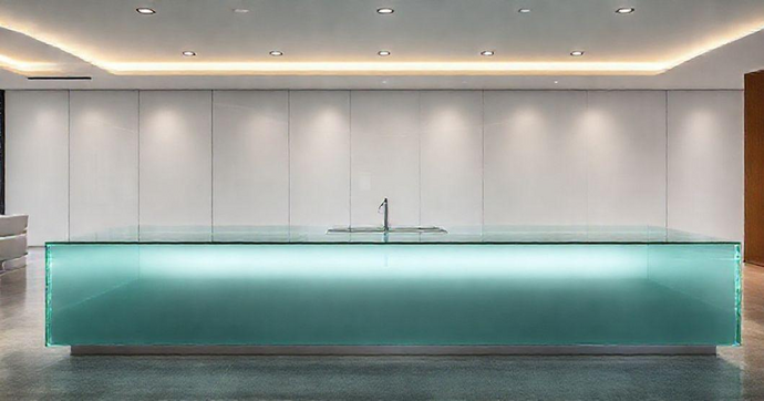 Transforme Seu Espaço com Balcões de Vidro Modulares