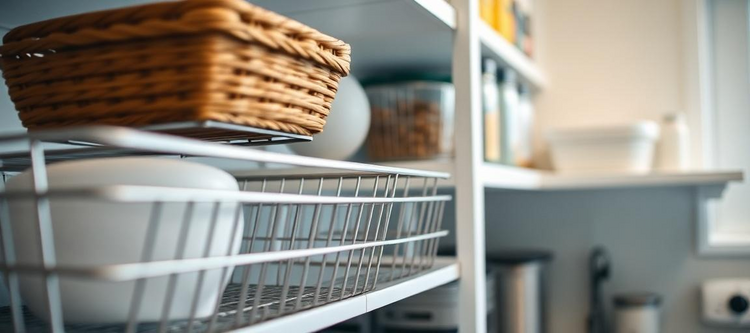 Cestos aramados: O guia completo para organiza&ccedil;&atilde;o eficiente
