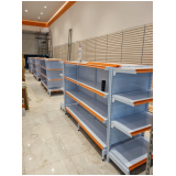 gôndola de aço para lojas Aricanduva gôndola de aço para lojas Aricanduva