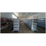 gôndolas de aço para supermercado Taboão da Serra gôndolas de aço para supermercado Taboão da Serra