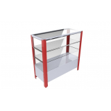 Balcão Modulado em Vidro Balcão Modulado em Vidro