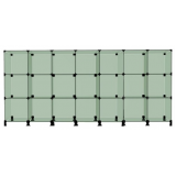 balcão modulado de vidro Mauá balcão modulado de vidro Mauá