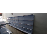 Gôndolas Aço para Supermercado